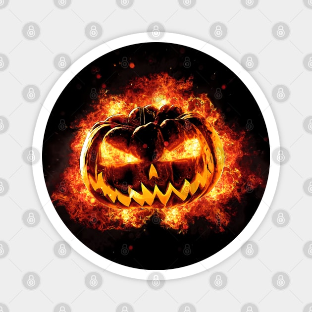 With Great Pumpkin Comes Great Responsibility Magnet by UnlovelyFrankenstein